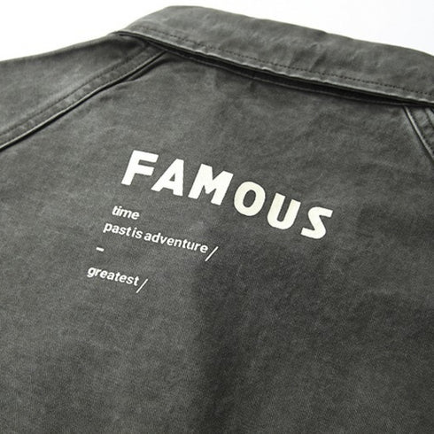 Military Taste Oversized Work Shirt P1728