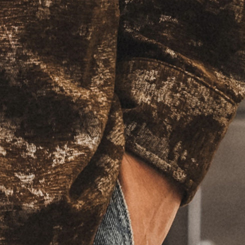 Vintage Camo Work Style Shirt P1834