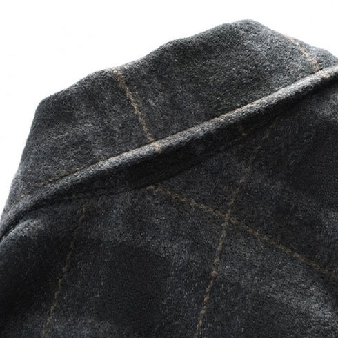 Casual Check Layered Shirt P1673