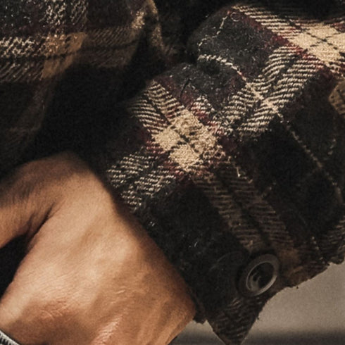 Classic Check Shirt Jacket P1863