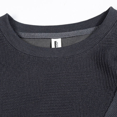 Asymmetry Line Design Sweatshirt P1610