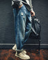 【BLUE LABEL】Ripped Straight Jeans P0019