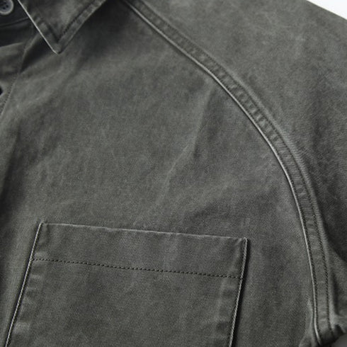 Military Taste Oversized Work Shirt P1728