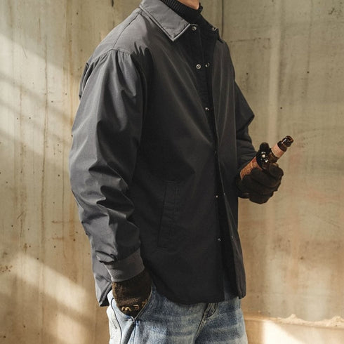 Simple Silhouette Coach Jacket P1871