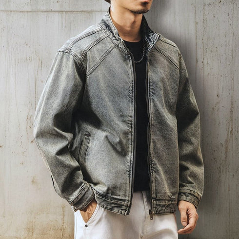 Light Fade Stand Jacket P1887