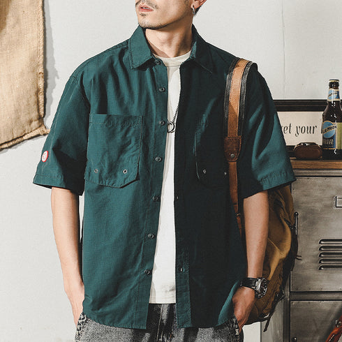 Short-sleeved Hunting Shirt P0988