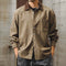 Corduroy Collar Work Shirt P1903