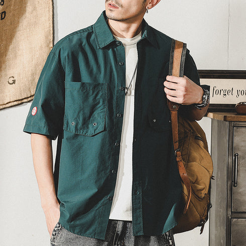 Short-sleeved Hunting Shirt P0988