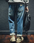 【OUTLET/即納】リップドストレートジーンズ P0019