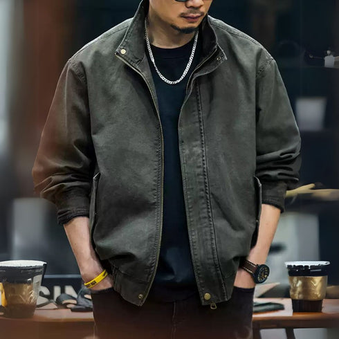 Printed American Casual Jacket P1180