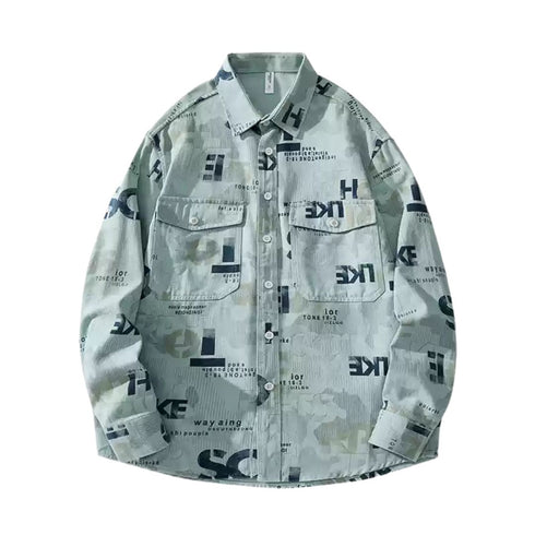 No-iron Casual Shirt Jacket P1194