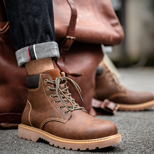 Mid-cut Tooling Boots P0880