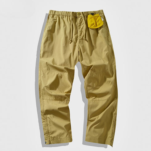 Straight Loose Casual American Trousers P1022