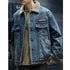 Boa Denim Jacket Coat P1124