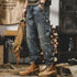 American Retro Loose Straight Hole Workwear P0885