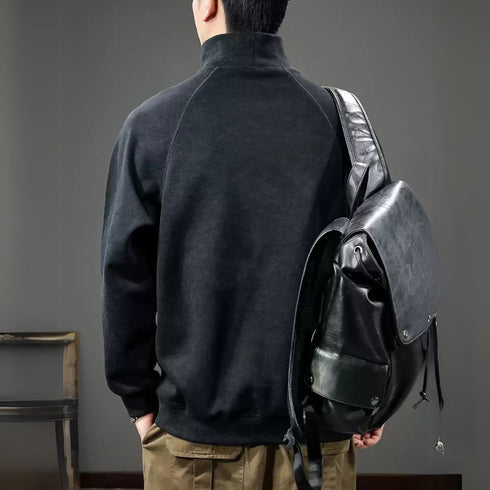 Handsome High-collar Inner Sweatshirt P1170