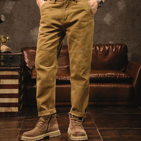 Loose Straight Pants P1078