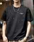 Splash Paint Art Detail Short Sleeve T-Shirt P1347