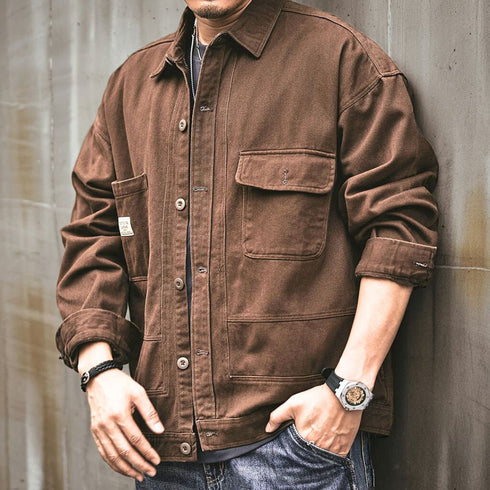 Vintage Work Utility Jacket P1797