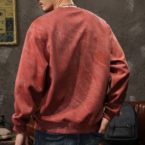 American Retro Sweatshirt P1075