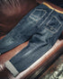 【OUTLET/即納】Loose Straight Double Knee Jeans P0752