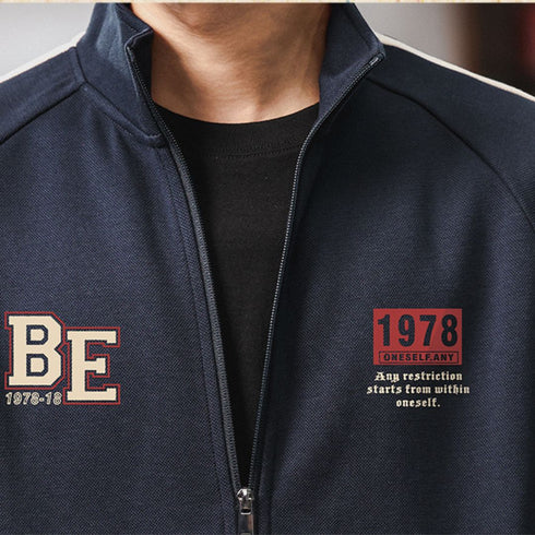 Loose Striped Print Casual tracksuit P1185