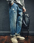 【BLUE LABEL】Ripped Straight Jeans P0019