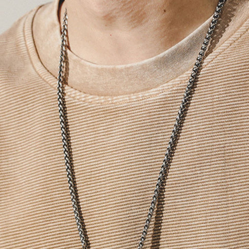 Natural Taste Wide Pocket Long Sleeve T-Shirt P1753