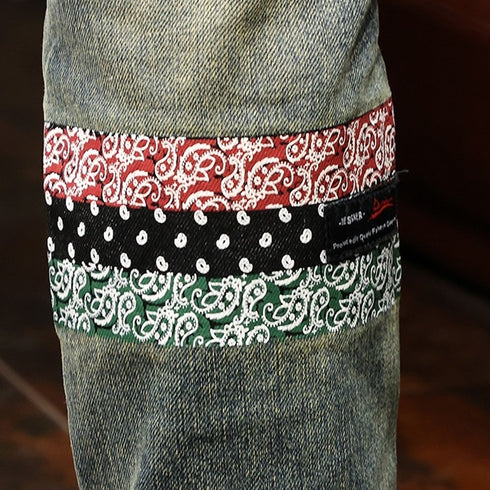 Slim Straight Wash Jeans P1086