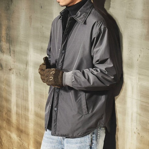 Simple Silhouette Coach Jacket P1871