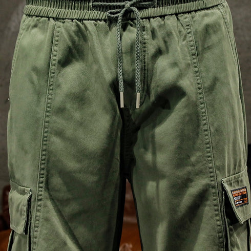 Casual Cropped Pants Trendy All-match P1030