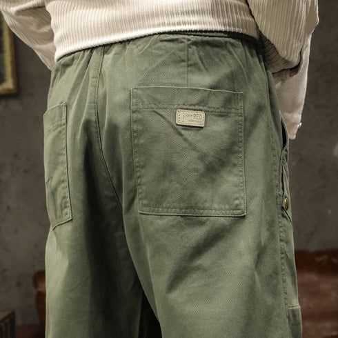 Straight Leg Loose Long Pants P1023