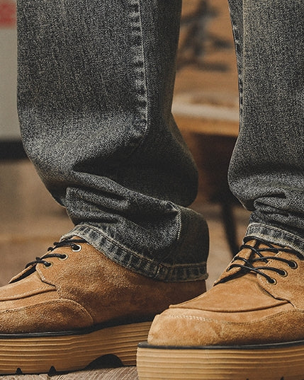 Contrast Pocket Denim Jeans P1540