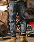 Retro Distressed Loose Fit Jeans P1324