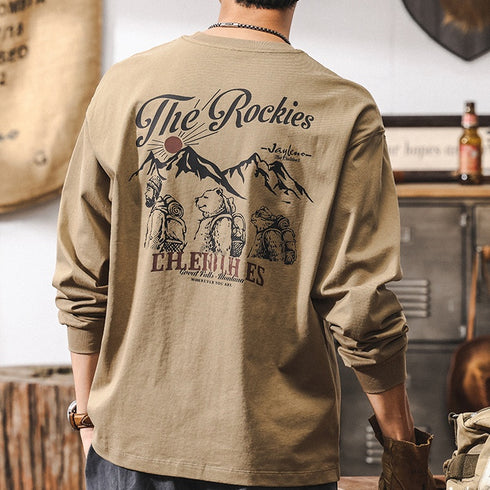 Casual Long Sleeve T-shirt P1253