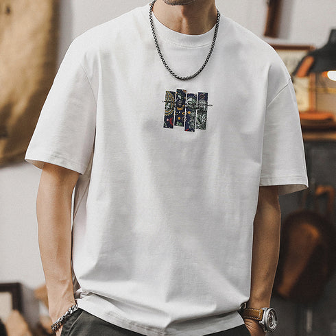 Loose Ethnic Style Half-sleeved P0944