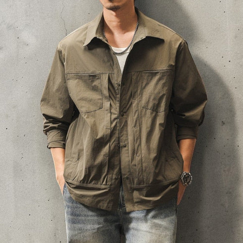 ダブルポケットワークシャツ P2017