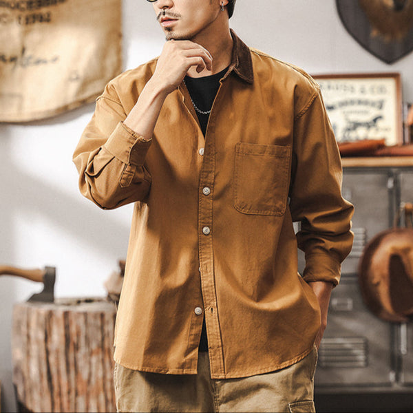 Lycelle Retro Draped Long Sleeve Shirt P1261