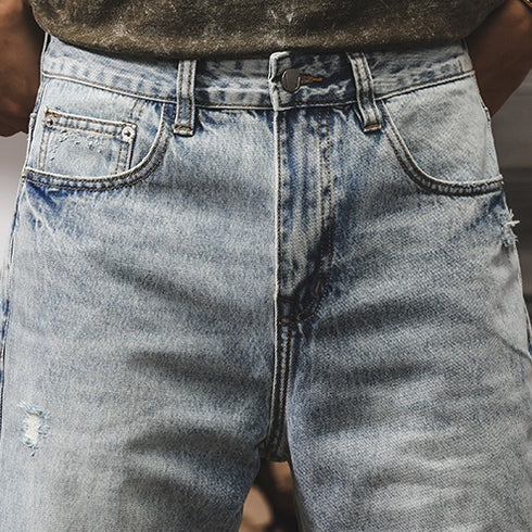 Loose Straight Pants P1230