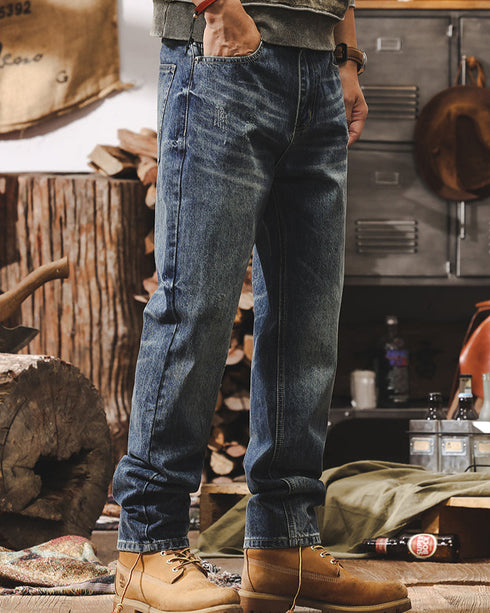 Vintage American Loose Clicker Jeans P1279