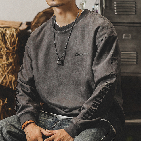 【OUTLET/即納】ヴィンテージフェードロゴスウェット P0854