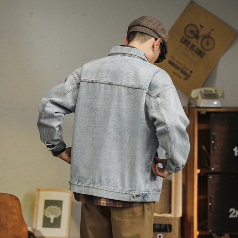 American Classic Light Blue Denim Jacket P0883
