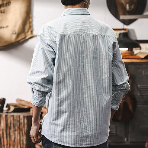 Oxford Striped Shirt P1244