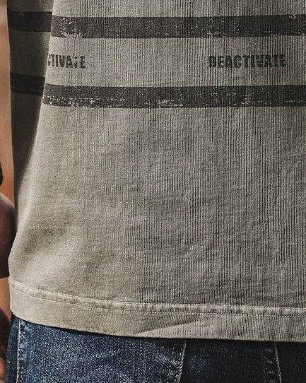 Industrial Line Street Short Sleeve Polo Shirt P1488