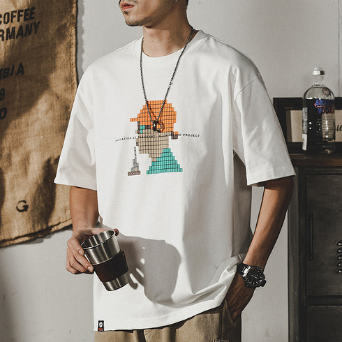 American Pure Short-sleeved T-shirt P0959
