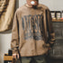 American Retro T-shirt Men's Long-sleeved P0835