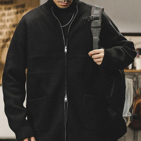 Cardigan Sweater Men's Knit P0684