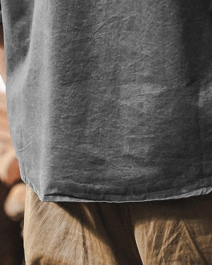 Military mood double pocket Shirt P1277