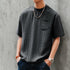 チェストポケットパッチ半袖Tシャツ P2132