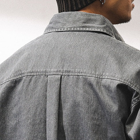 Casual Shirt Versatile Long-Sleeve P1265